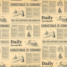 Load image into Gallery viewer, RUSPEPA Christmas Wrapping Paper – 17" x 16.4 Ft Mini Rolls