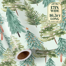 Load image into Gallery viewer, RUSPEPA Christmas Wrapping Paper – 17" x 16.4 Ft Mini Rolls