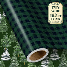 Load image into Gallery viewer, RUSPEPA Christmas Wrapping Paper – 17" x 16.4 Ft Mini Rolls