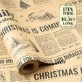 RUSPEPA Christmas Wrapping Paper – 17" x 16.4 Ft Mini Rolls