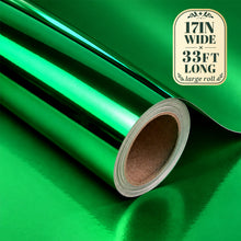 Load image into Gallery viewer, RUSPEPA Christmas Wrapping Paper – 17" x 16.4 Ft Mini Rolls