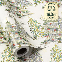 Load image into Gallery viewer, RUSPEPA Christmas Wrapping Paper – 17" x 16.4 Ft Mini Rolls
