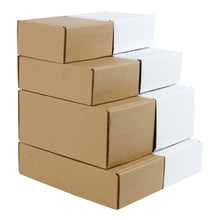 Load image into Gallery viewer, RUSPEPA-Recycle-Corrugated-Cardboard-Mailer-Box- 4&quot;- 4&quot;- 2&quot;-50-PCS-Brown-5
