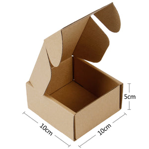 RUSPEPA-Recycle-Corrugated-Cardboard-Mailer-Box- 4"- 4"- 2"-50-PCS-Brown-2