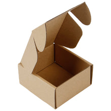Load image into Gallery viewer, RUSPEPA-Recycle-Corrugated-Cardboard-Mailer-Box- 4&quot;- 4&quot;- 2&quot;-50-PCS-Brown-1