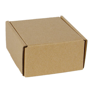 RUSPEPA-Recycle-Corrugated-Cardboard-Mailer-Box- 4"- 4"- 2"-50-PCS-Brown-3