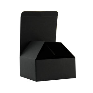 Small Gift Box with Lids For Bracelets, Jewelry And Small Gifts - 4"X4"X2" - 30 Pack - Black