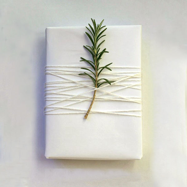 Ice White Lined Eco Friendly Gift Wrapping Paper, 100% Recycled &  Recyclable, Sustainable Kraft Wrapping Paper, Birthday Gift Wrap 