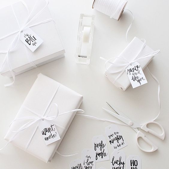 Ivory White Wrapping Paper  Eco-friendly Kraft Gift Wrap