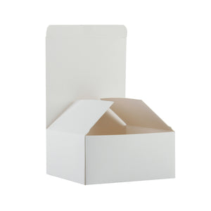 Small Gift Box with Lids For Bracelets, Jewelry And Small Gifts - 4"X4"X2" - 30 Pack - White